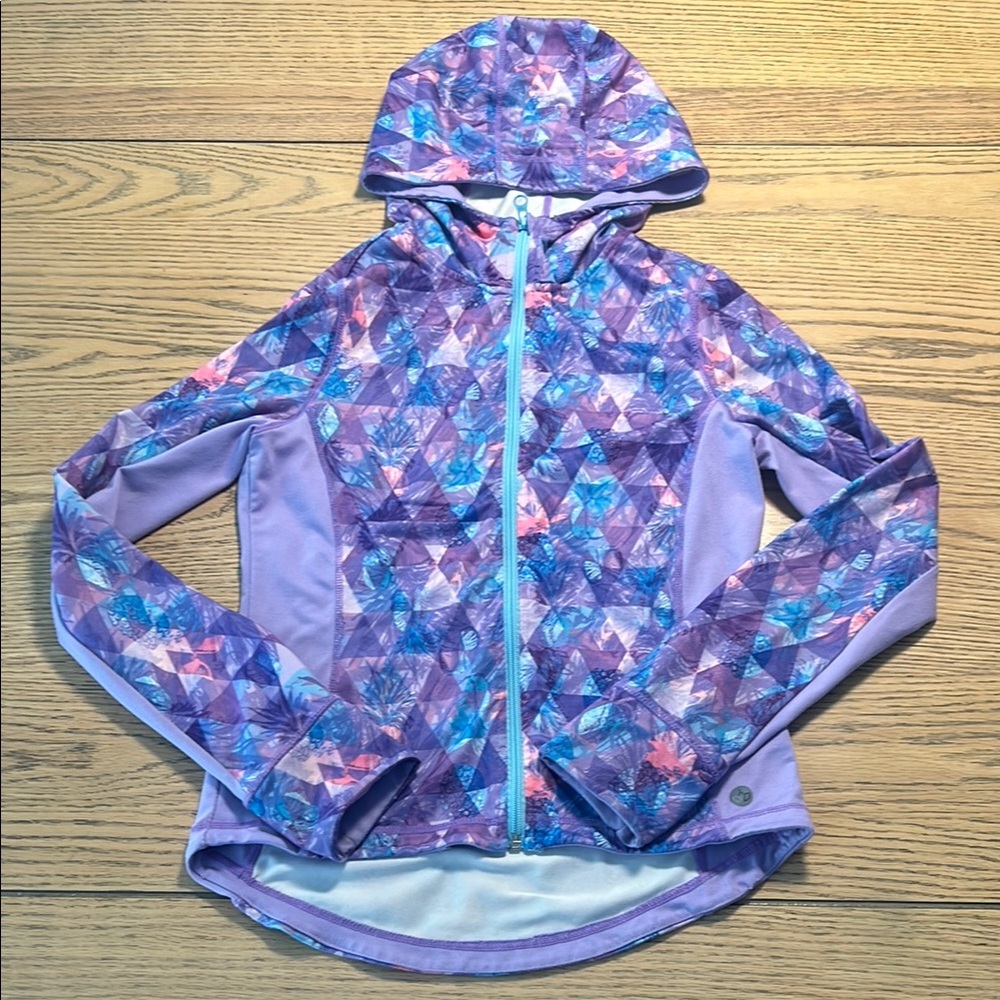 Jill Yoga light jacket - Purple and Blue